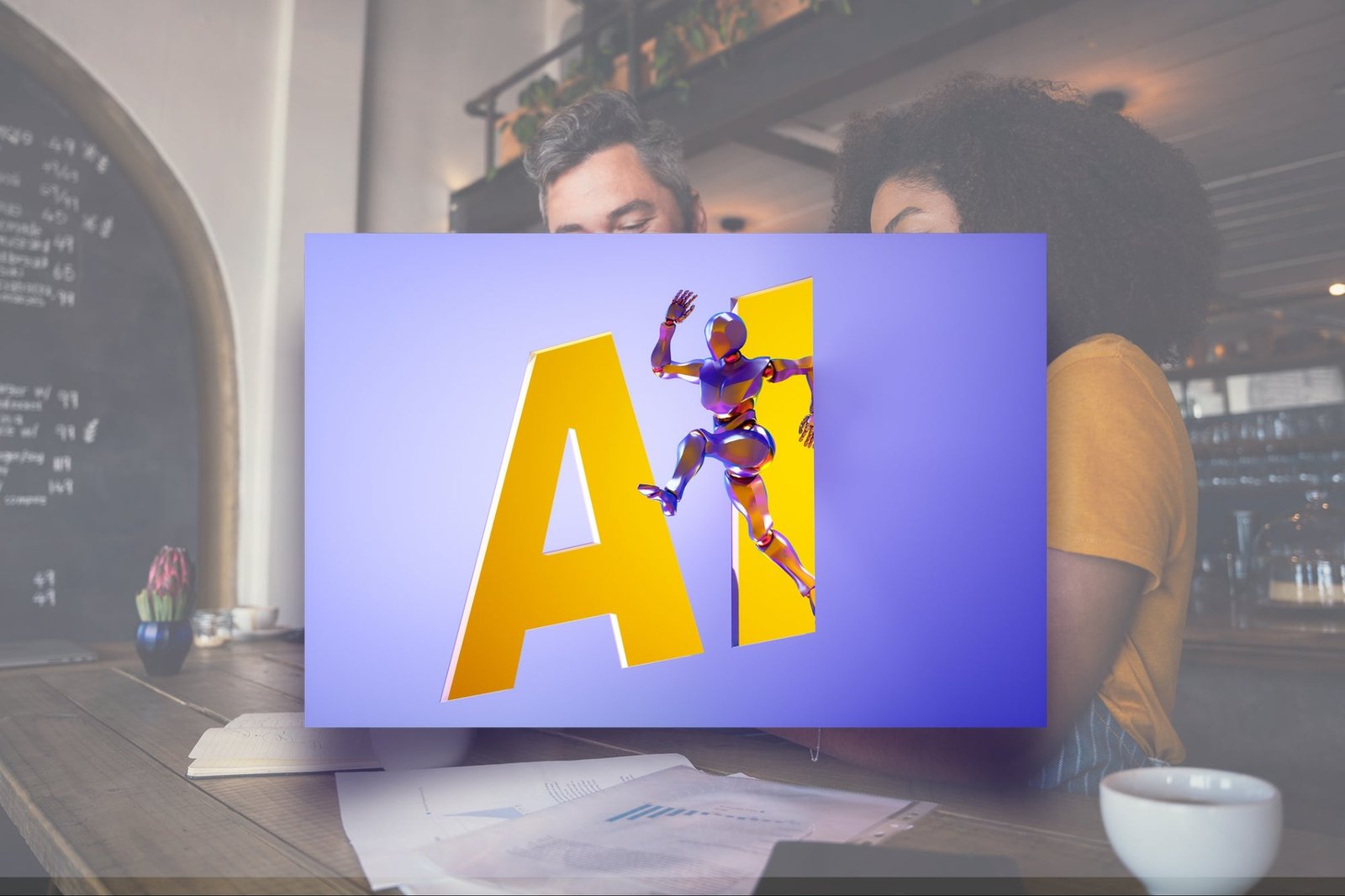 3 ways AI helps small businesses competete with large companies Businessman